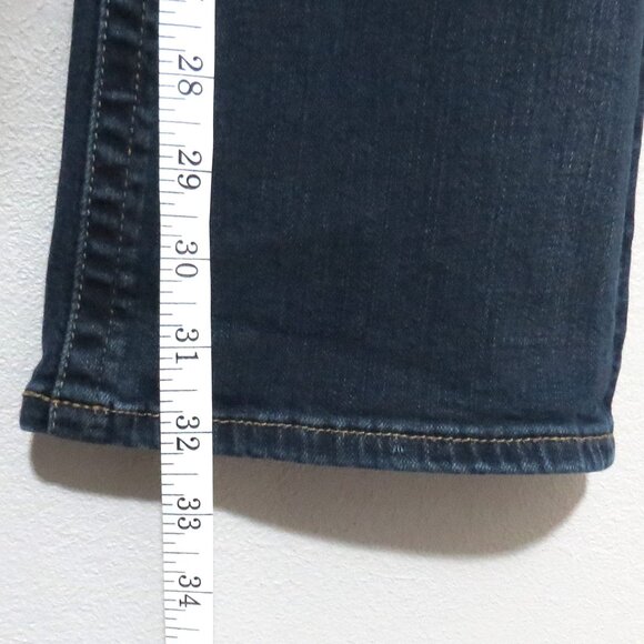 Kut from the Kloth Natalie Bootcut Flap Pocket Dark Wash Stretch Jeans Size 2 - Picture 10 of 16